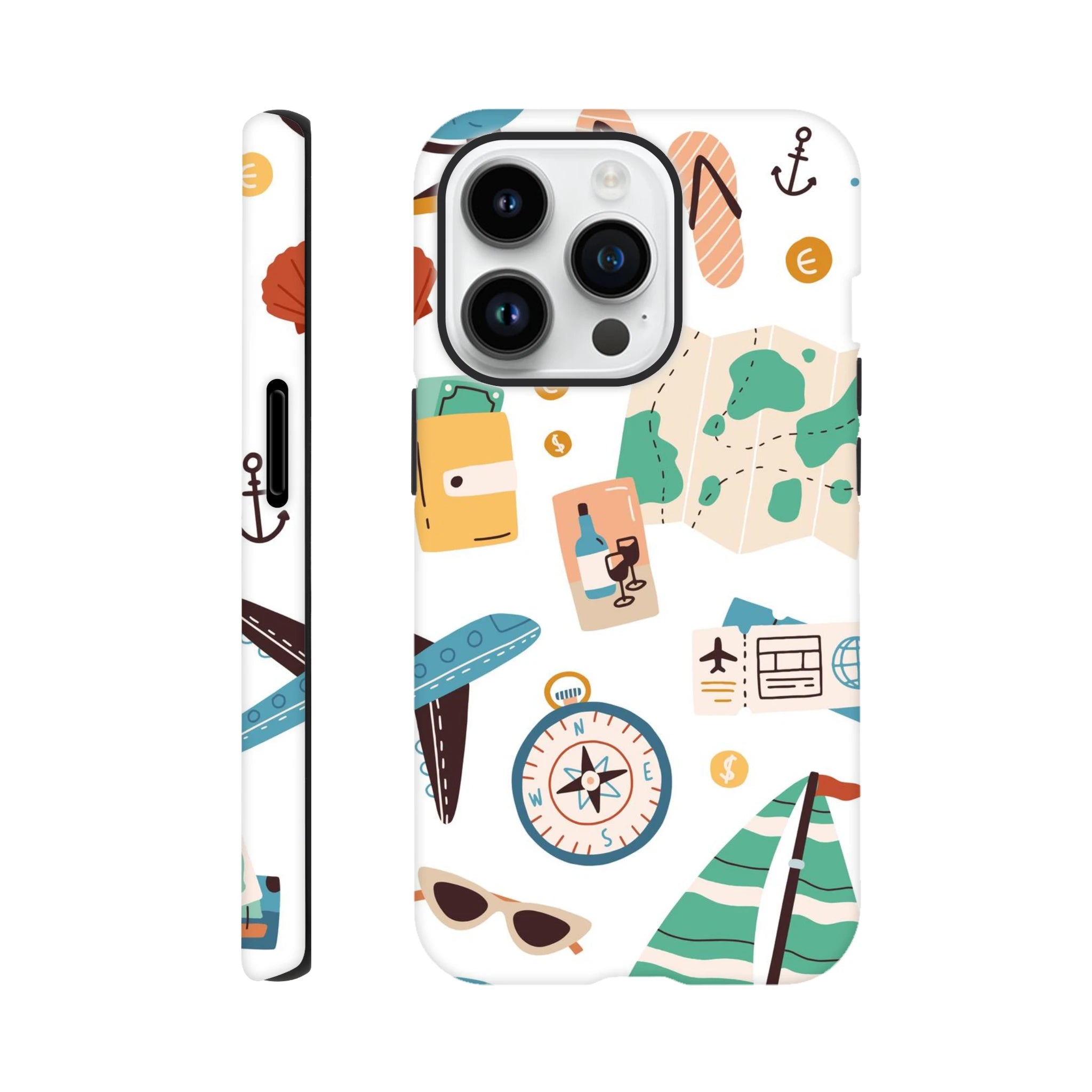 Travel - Apple iPhone Tough case iPhone 14 Pro iPhone Tough Case Globally Fulfilled