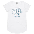 Ctrl Z, Computer Keyboard, I Take It Back Women's AS Colour Scoop Neck T-Shirt White Womens Scoop Neck T-shirt Printed In Australia Tech