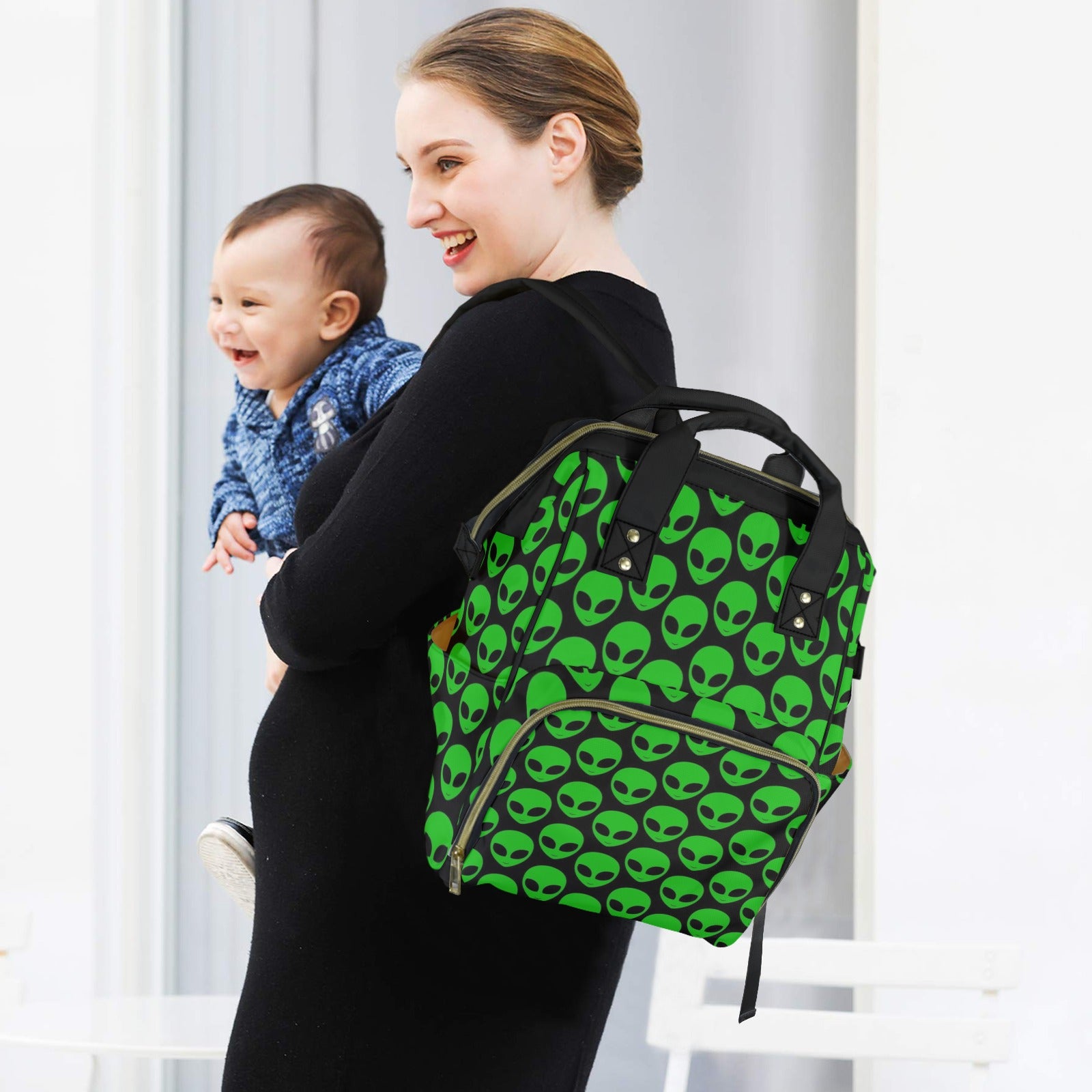 Aliens - Multi-Function Backpack, Nappy / Diaper Bag