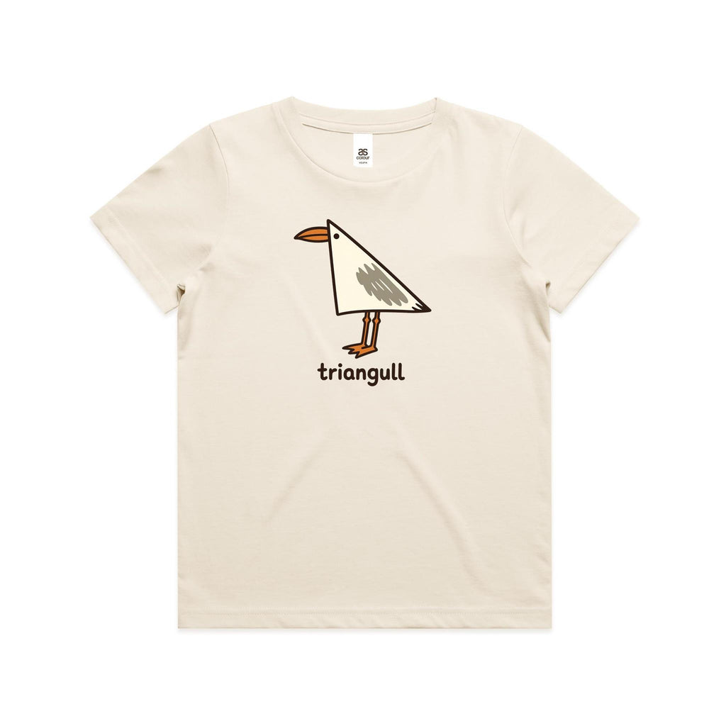 Triangull Geometry Seagull Kids AS Colour T-shirt