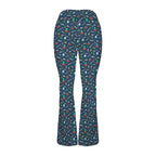 UFO's And Aliens High Waist Crossover Tummy Control Flare Leggings High Waist Flare Leggings Printed Offshore Sci Fi
