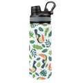 Toucans - Insulated Water Bottle with Dual-Use Lid (18oz) One Size Insulated Water Bottle with Dual-Use Lid (18oz) animal Printed Offshore