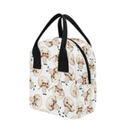 Cute Mushrooms - Zipper Lunch Bag Zipper Lunch Bag Printed Offshore