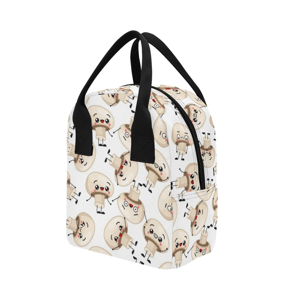Cute Mushrooms - Zipper Lunch Bag Zipper Lunch Bag Printed Offshore