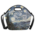 Starry Night - Neoprene Lunch Bag Neoprene Lunch Bag Printed Offshore