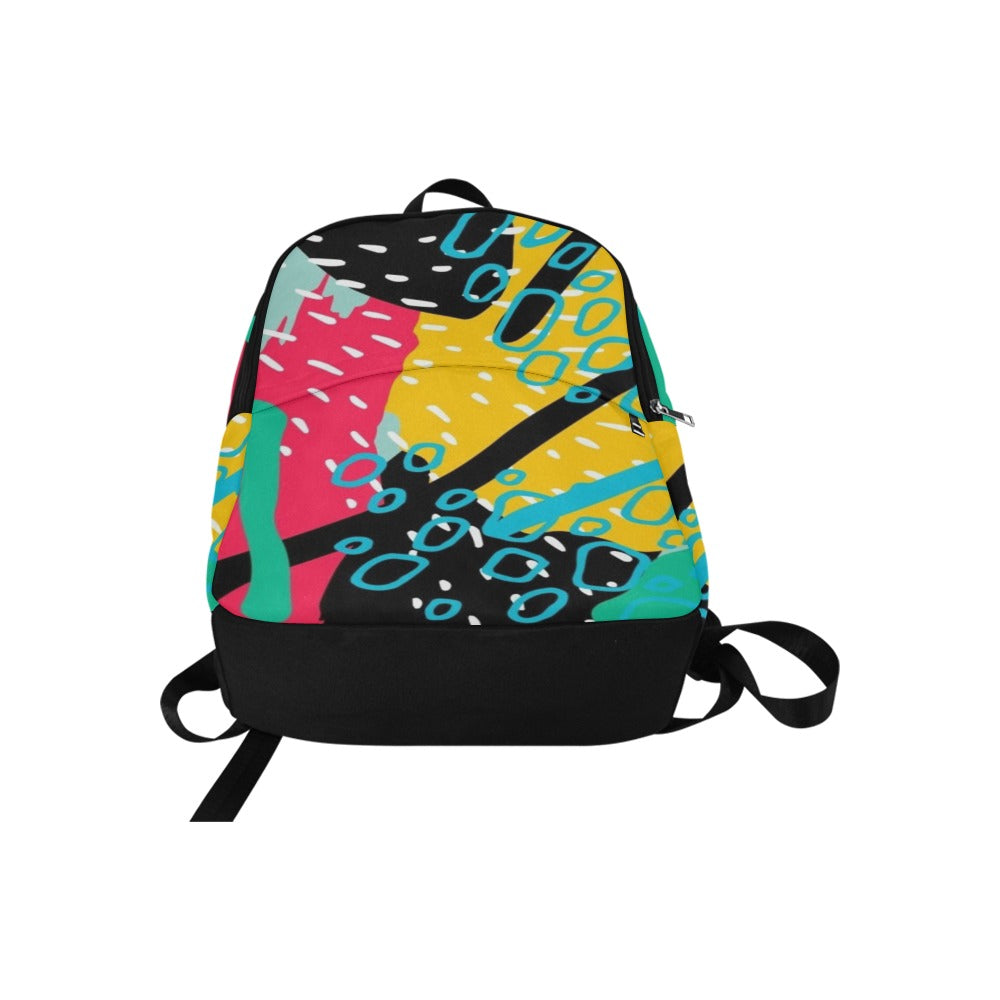 Bright And Colourful - Fabric Backpack