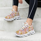 Faded Floral Women's Twisted Sole Sneakers