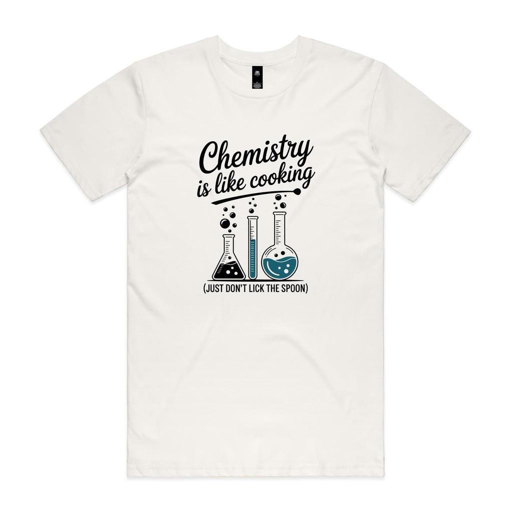 Chemistry Is Like Cooking Men's AS Colour T-shirt