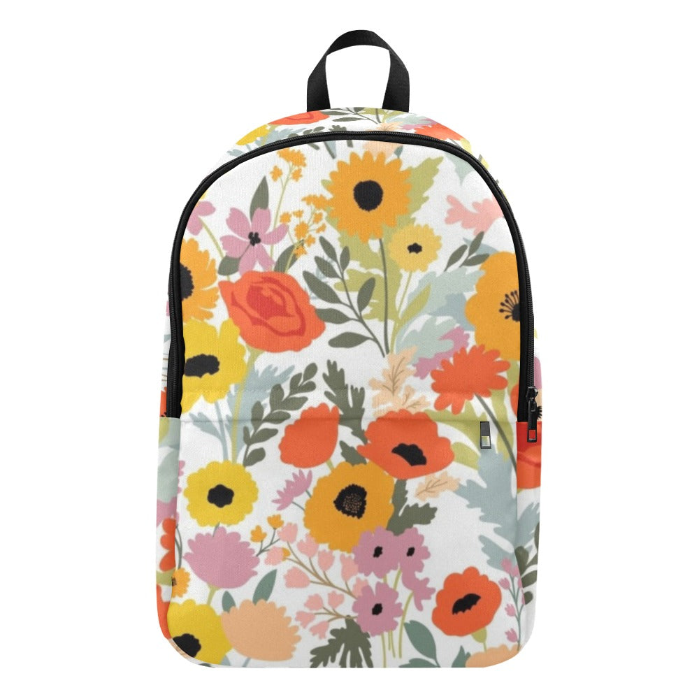 Fun Floral - Fabric Backpack