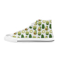 Cute Avocados Women's High Top Canvas Shoes US12 Womens Classic High Top Shoes Printed Offshore