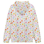 Abstract Colourful Shapes Women's Full-Zip Hoodie