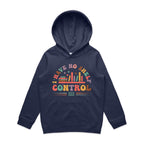 I Have No Shelf Control, Books - Kids Hoodie Midnight Blue Kids Hoodie Printed In Australia