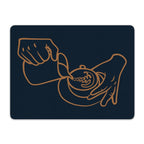 Barista Leather Mouse Pad Leather Mouse Pad Coffee Printed Offshore