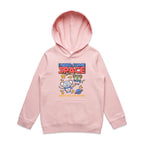 I Need Some Space - Kids Hoodie Pink Kids Hoodie Printed In Australia