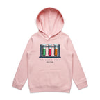 Test Tubes, Just Looking For A Reaction - Kids Hoodie Pink Kids Hoodie Printed In Australia