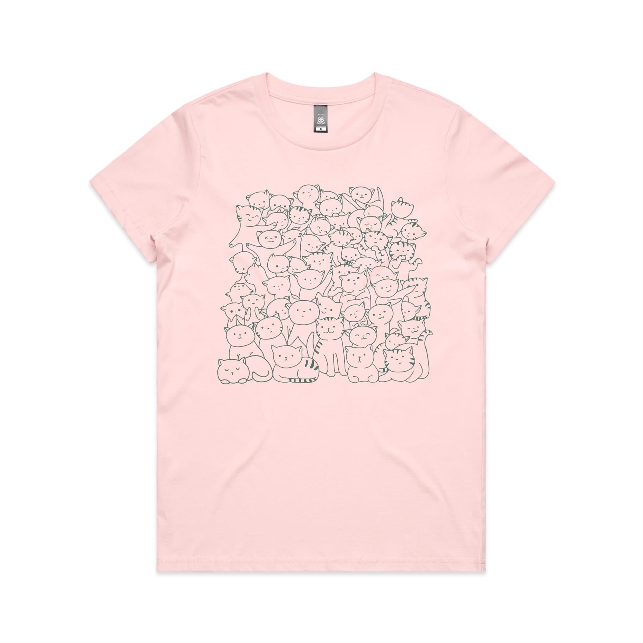 Lots And Lots Of Cats Women's AS Colour T-shirt