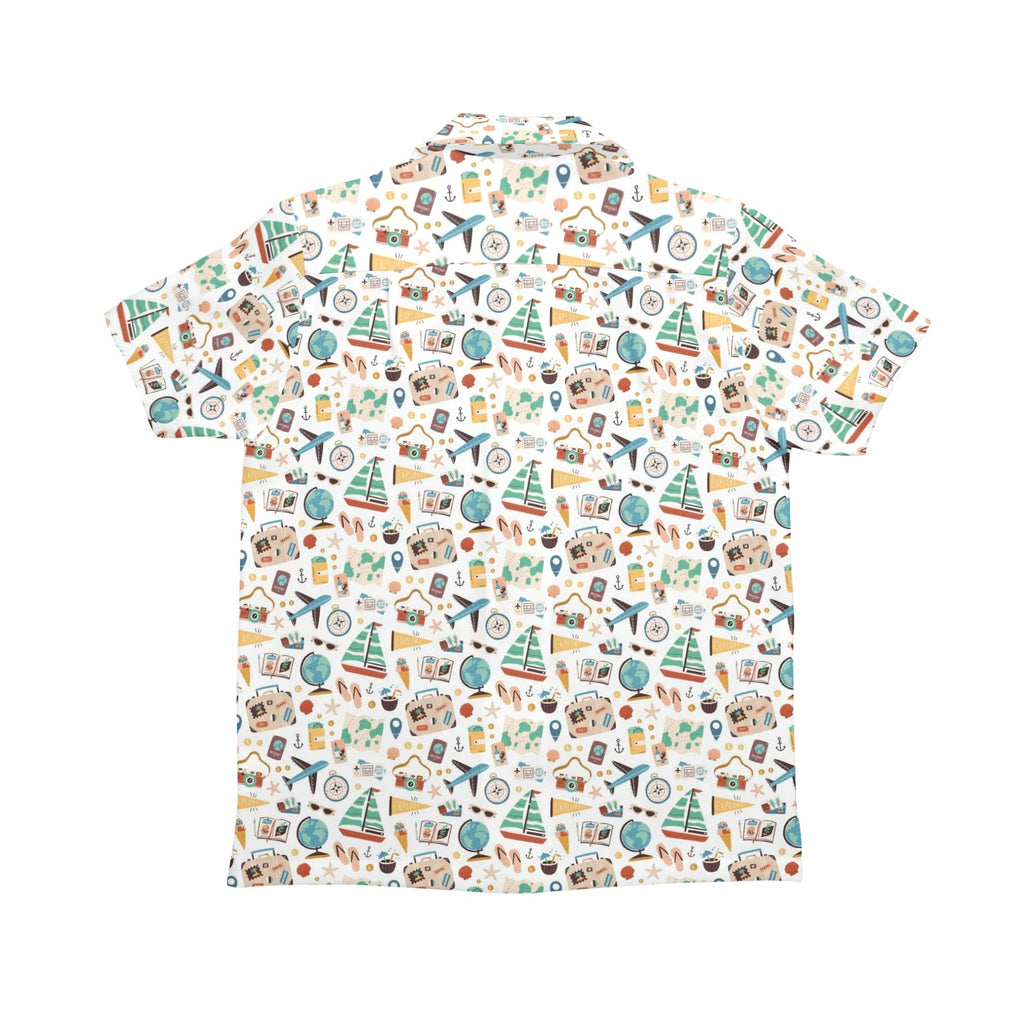 Travel And Explore Senior Kids Hawaiian Shirt