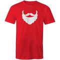 Santa's Beard - Mens T-Shirt Red Mens Christmas T-shirt Christmas Printed In Australia