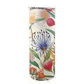 Australian Native Flowers 20oz Tall Skinny Tumbler with Lid and Straw One Size 20oz Tall Skinny Tumbler with Lid and Straw Printed Offshore