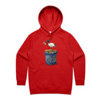 Bin Chicken Australian Ibis Women's AS Colour Hoodie