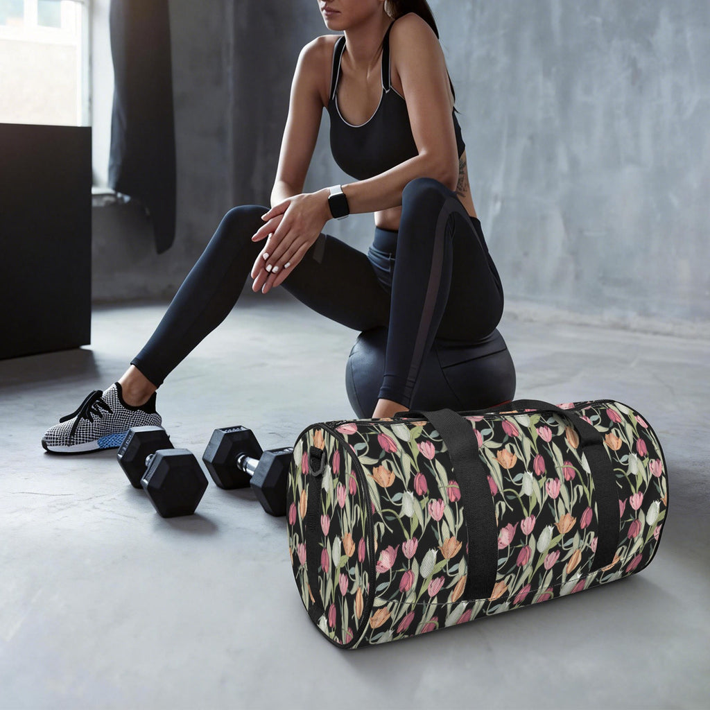 Tulips Duffle Bag Duffle Bag Printed Offshore