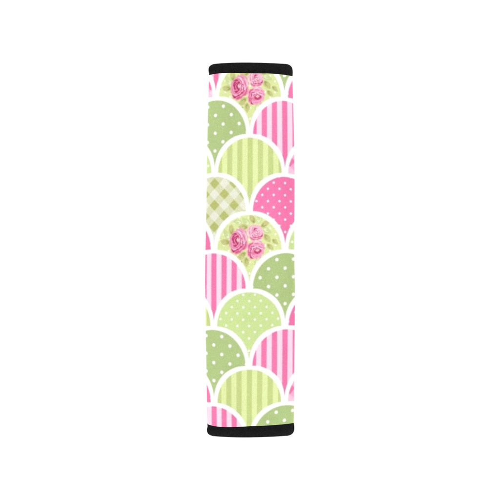 Floral Tabs Car Seat Belt Cover 7''x10'' (Pack of 2) Car Seat Belt Cover 7x10 (Pack of 2) Printed Offshore