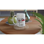 Personalise - I'm The Bomb, Atom - White 15oz Ceramic Mug Personalised 15oz Mug Globally Fulfilled Personalise Science