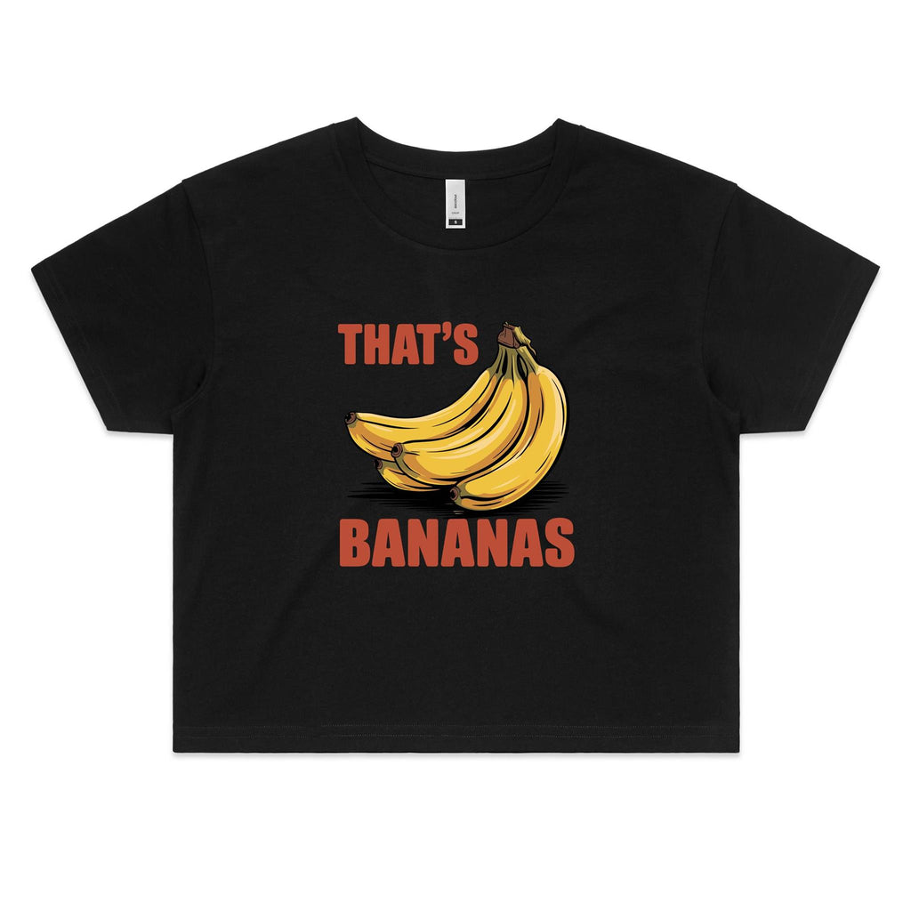 That's Bananas  Women's AS Colour Crop Tee