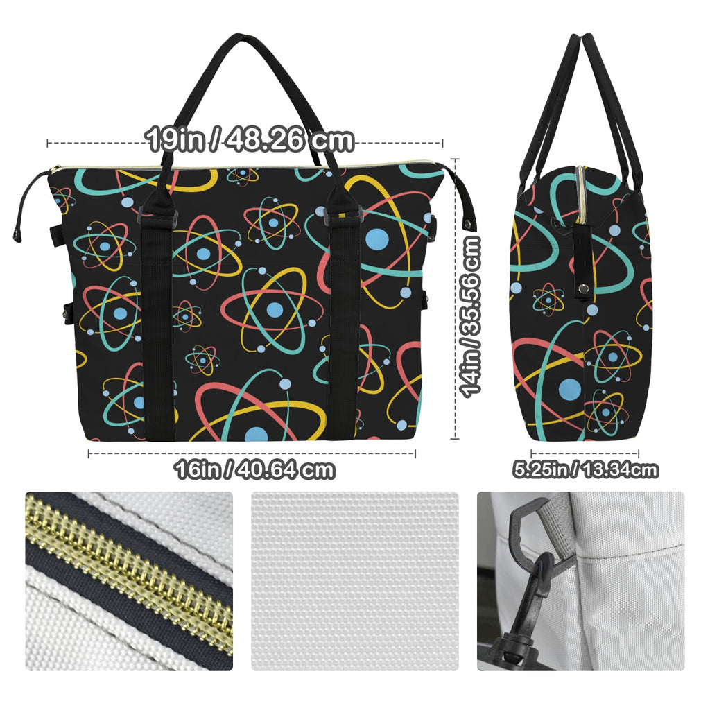 Atoms Duffle Bag-Simple (Model 1715) Duffle Bag-Simple (1715)