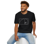 Fibonacci Unisex Softstyle T-Shirt T-Shirt Australian Printer Maths Science