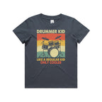 Drummer Kid - Kids Youth Staple Tee