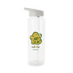 Personalised - Cell-fie, Selfie Cell - Clear Tritan Water Bottle