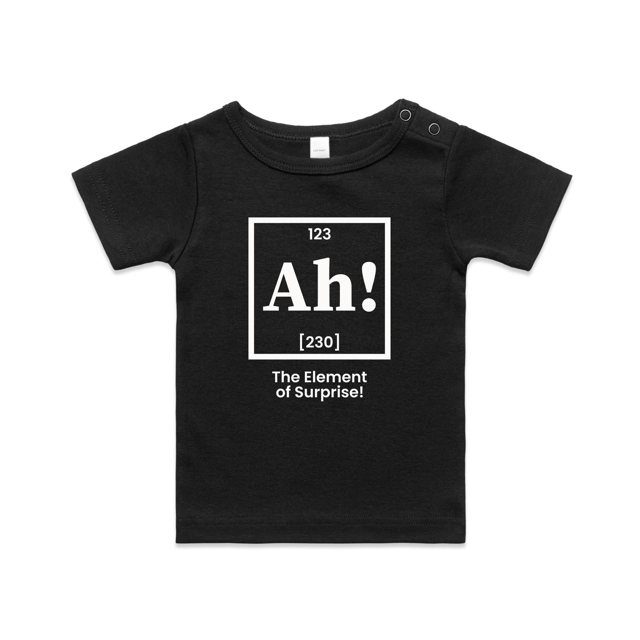 Ah! The Element Of Surprise Baby T-shirt