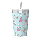 Rainbow Unicorn Small Stainless Steel Travel Mug Cup 12oz/350ml