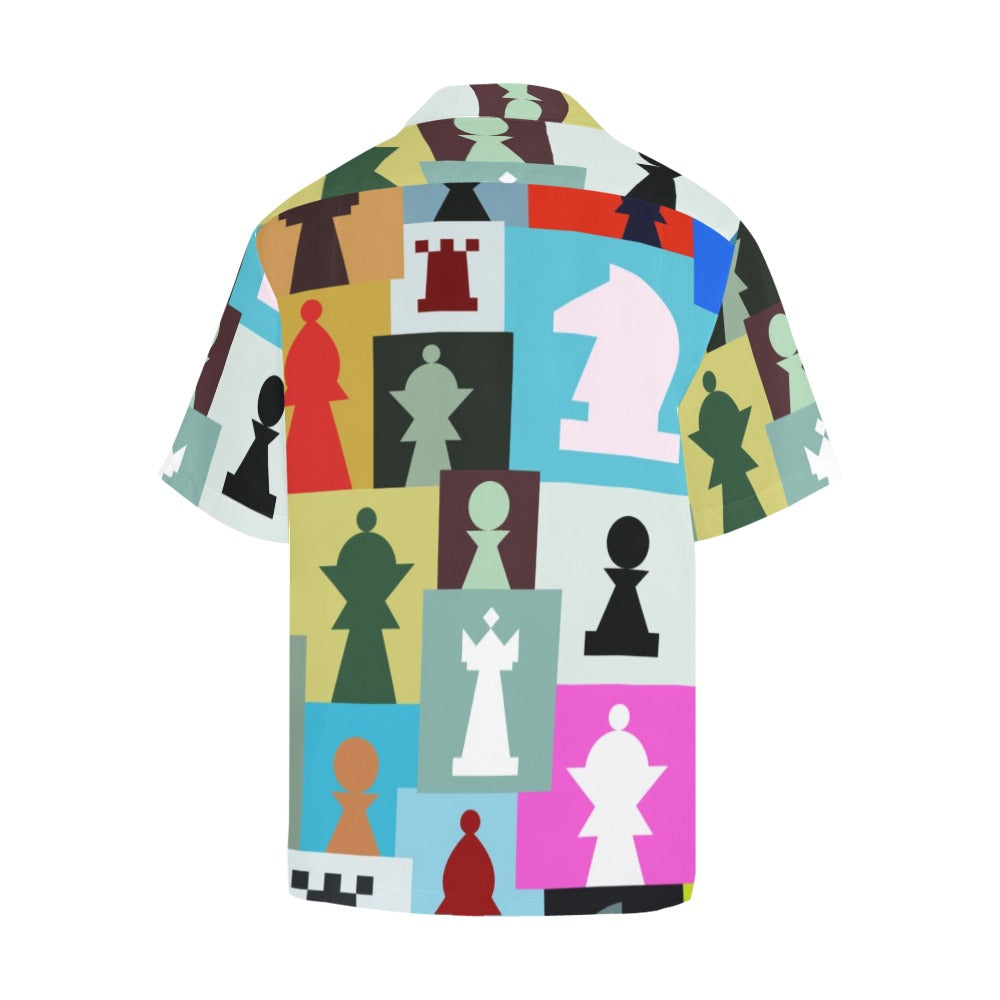 Colourful Chess - Mens Hawaiian Shirt