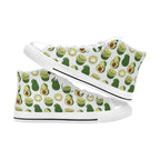 Cute Avocados - Men's High Top Canvas Shoes