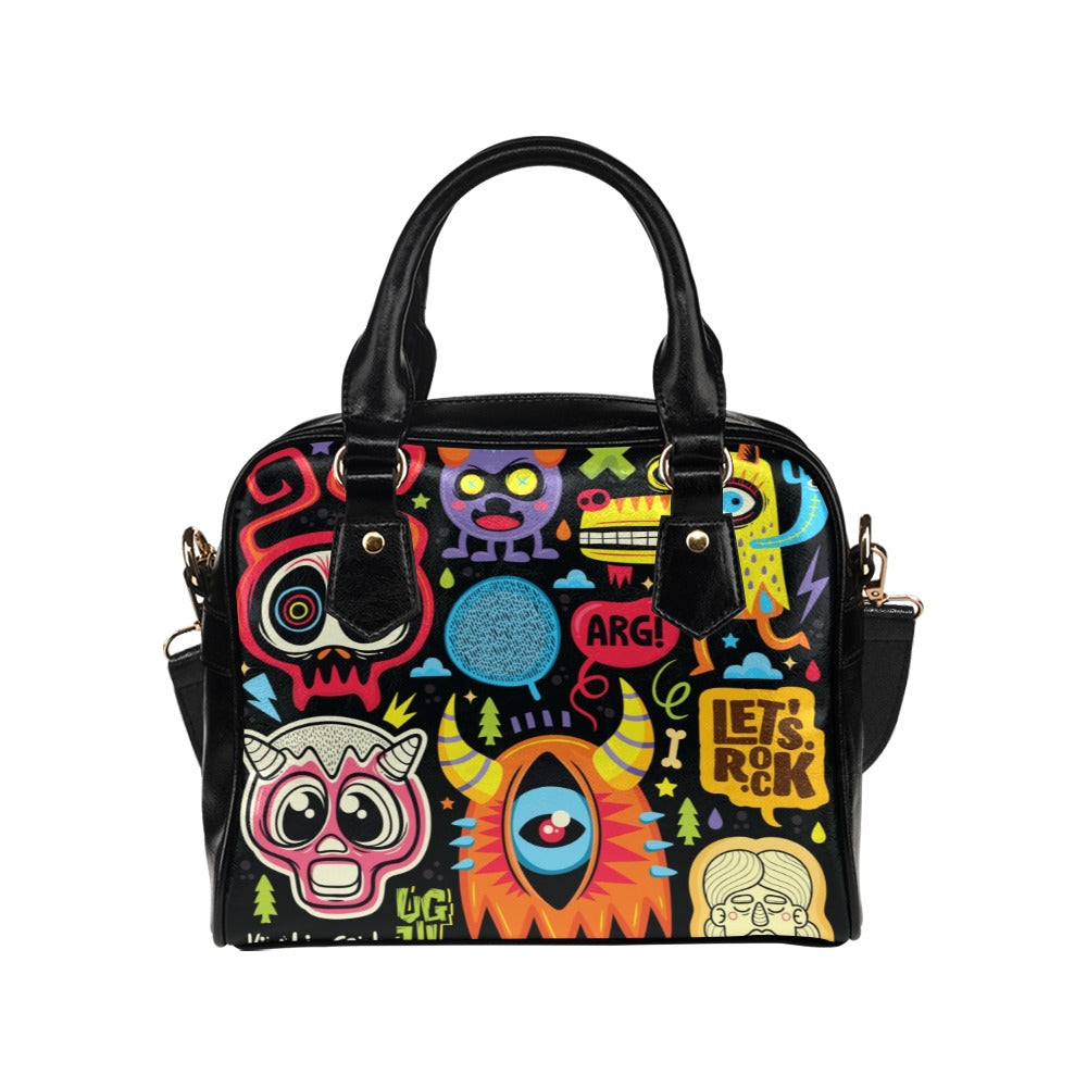 Monster Kids - Shoulder Handbag (Model 1634) Shoulder Handbags (1634)