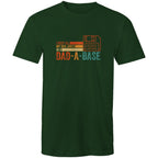 Dad Jokes Dad-A-Base - Mens T-Shirt Forest Green Mens T-shirt Dad Printed In Australia Tech