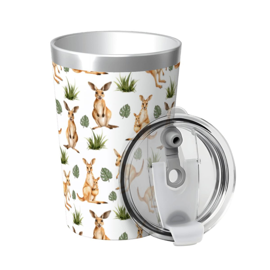 Kangaroos Small Stainless Steel Travel Mug Cup 12oz/350ml