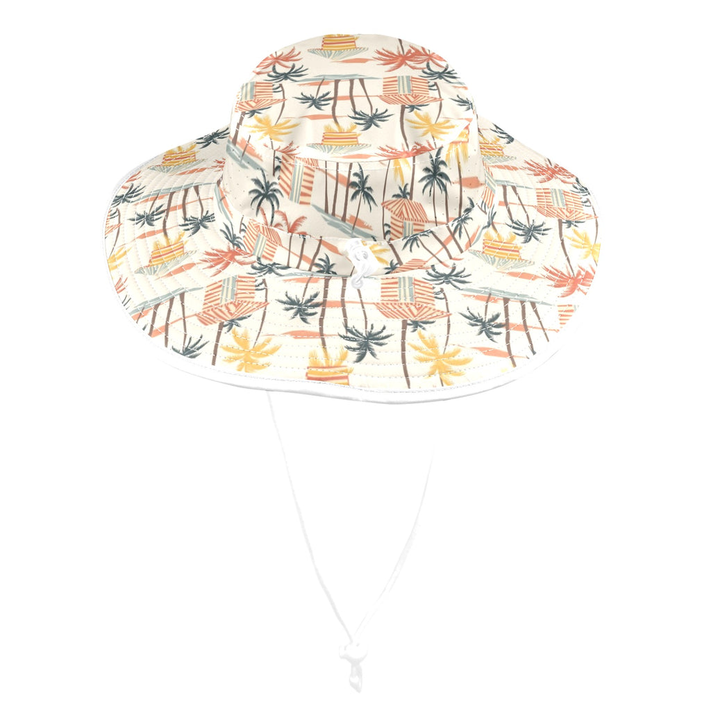 Beach Shack Wide Brim Bucket Hat Wide Brim Bucket Hat Printed Offshore Surf