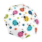 Ladybugs - Semi-Automatic Foldable Umbrella (Model U12) One Size Semi-Automatic Foldable Umbrella (U12)