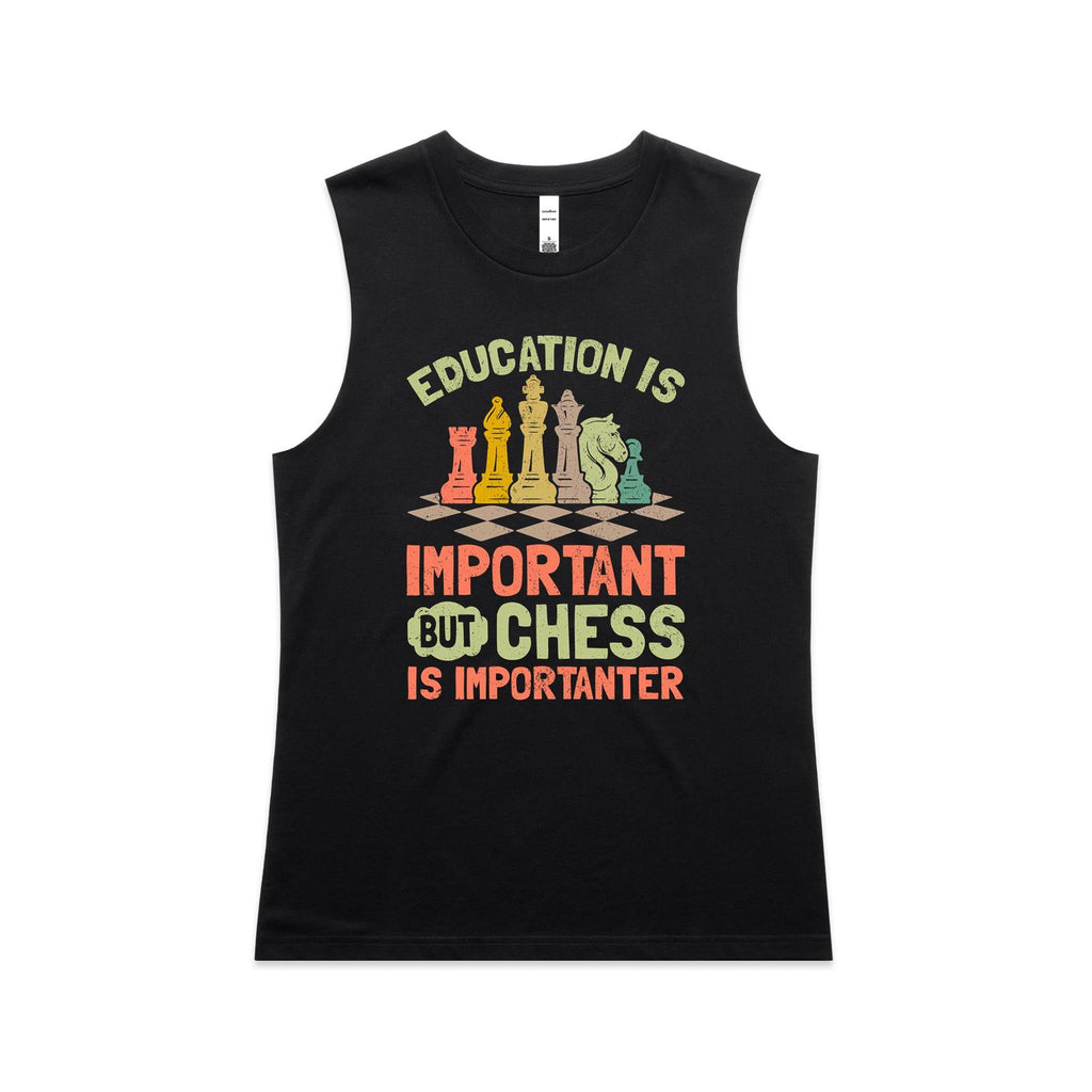 Chess And Education - AS Colour Women's Maple Tank
