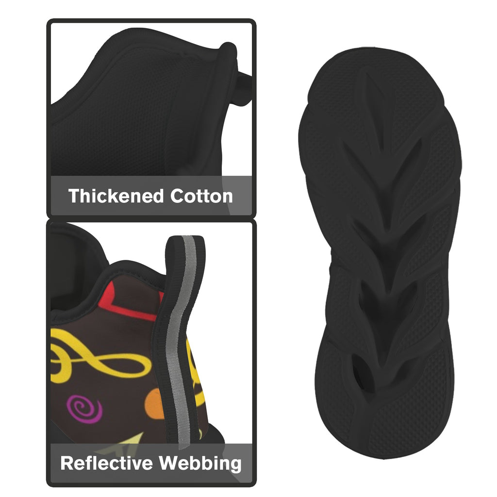 Music Love Women's Twisted Sole Sneakers