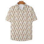Quokkas Women's Collared Pocketless Short Sleeve Shirt