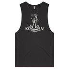 I'm Fine Drowning Thumbs Up Men's Tank Top Tee