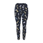 Chess Pattern - Women's High Waist Pockets Yoga Leggings