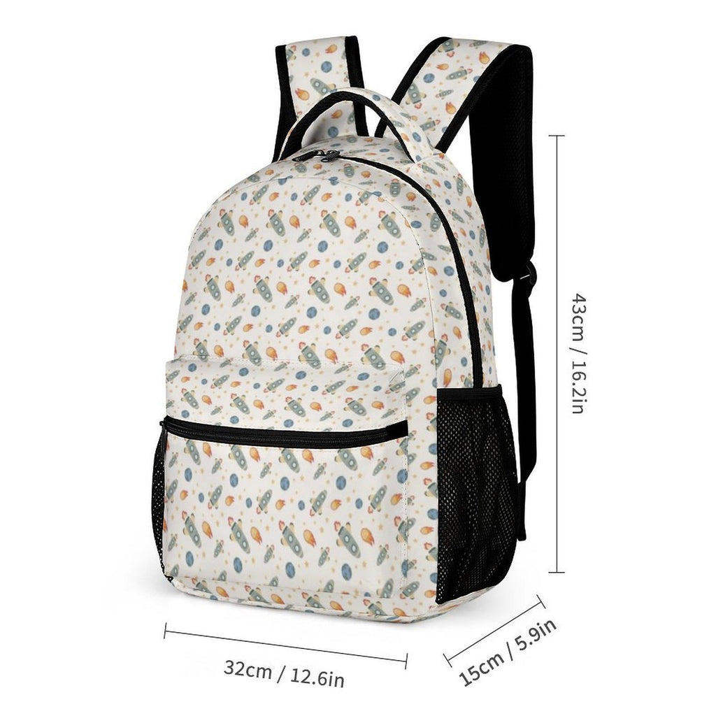 Rockets Backpack, Lunch Bag & Pencil Case Set