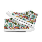 Surfing Safari Kids High Top Canvas Shoes Kids High Top Canvas Shoes Printed Offshore Surf