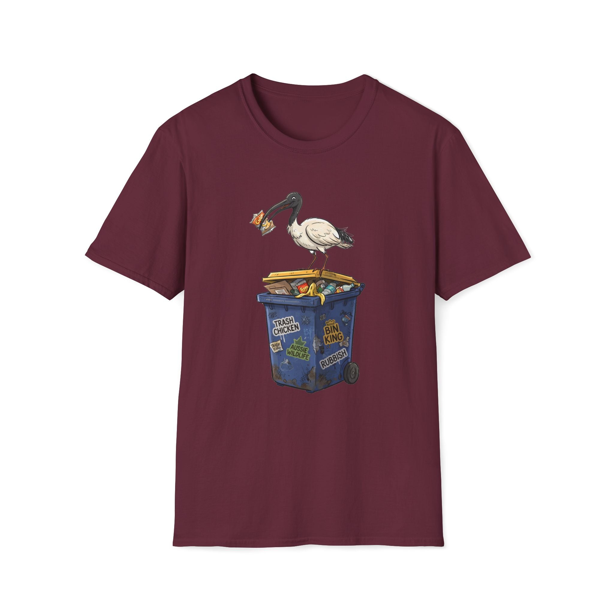 Bin Chicken Australian Ibis Unisex T-shirt