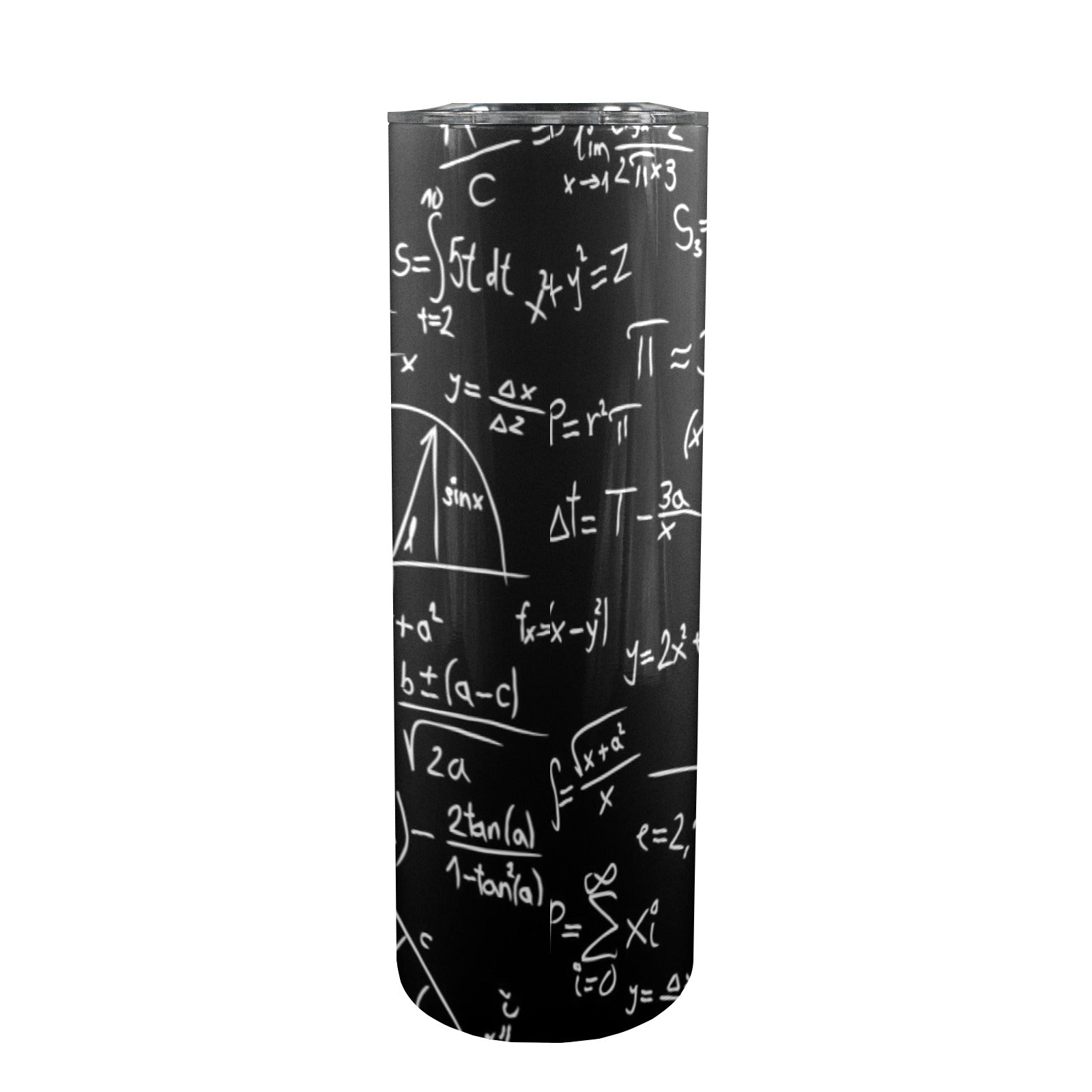Equations 20oz Tall Skinny Tumbler with Lid and Straw